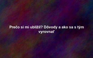 Prečo si mi ublížil? Dôvody a ako sa s tým vyrovnať