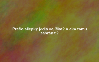 Prečo sliepky jedia vajíčka? A ako tomu zabrániť?